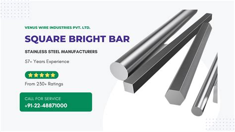 en 31 square bright bar Super Metal Manufacturing Co